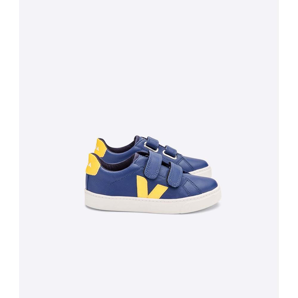 Veja ESPLAR CHROMEFREE Kids\' Sneakers Navy | NZ 823CTV